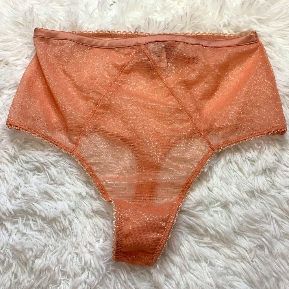 Dream Angels Peach shimmer thong